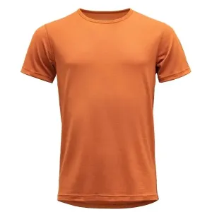 Devold BREEZE MERINO 150 T-SHIRT Herrenshirt, orange, größe L