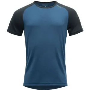 Devold JAKTA MERINO 200 Herren T-Shirt, blau, größe L