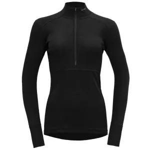 Devold LAUPAREN MERINO 190 NECK W Damen T-Shirt, schwarz, größe XL