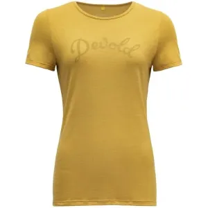 Devold MYRULL MERINO 130 W Damen T-Shirt, gelb, größe L