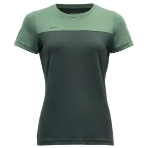 Devold NORANG MERINO TEE Damen T-Shirt, dunkelgrün, größe L