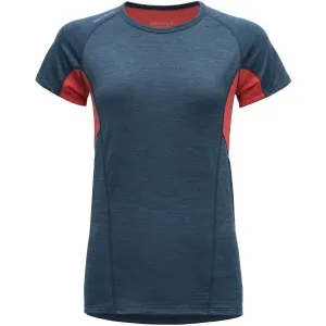 Devold RUNNING MERINO 130 T-SHIRT Damenshirt, blau, größe XS