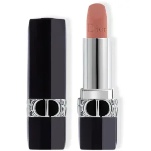 DIOR Rouge Dior feuchtigkeitsspendendes Lippenbalsam nachfüllbar Farbton 100 Nude Look Matte 3,5 g