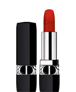 DIOR Rouge Dior langanhaltender Lippenstift nachfüllbar Farbton 100 Nude Look Velvet 3,5 g