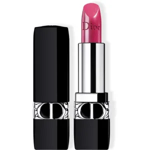 DIOR Rouge Dior langanhaltender Lippenstift nachfüllbar Farbton 678 Culte Metallic 3,5 g