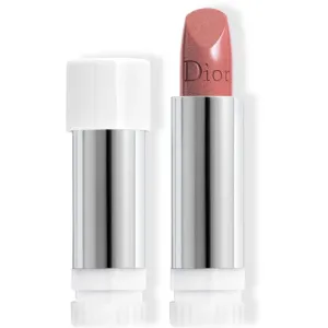DIOR Rouge Dior The Refill langanhaltender Lippenstift Ersatzfüllung Farbton 100 Nude Look Metallic 3,5 g