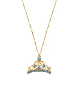 Disney Bezaubernde vergoldete Halskette Princess NS00020YZBL-157.CS (Kette, Anhänger)