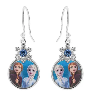 Disney Charmante hängende Ohrringe Anna und Elsa Frozen ES00018SRML.CS