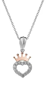 Disney Charmante Silberkette Princess N902753UZWL-18 (Halskette, Anhänger)