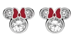 Disney Funkelnde silberne Ohrstecker Minnie Mouse E902851RZWL