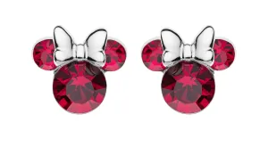Disney Glitzernde silberne Ohrstecker Minnie Mouse ES00028SJUYL.CS