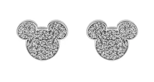 Disney Glitzernde Stahlohrringe Mickey Mouse E600186NSL.CS