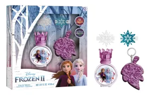 EP Line Disney Frozen - EDT 30 ml + Haarspangen + Schlüsselanhänger + Aufkleber