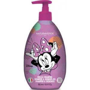 Disney Minnie Mouse Shampoo & Shower Gel Shampoo & Duschgel 2 in 1 für Kinder Sweet strawberry 500 ml