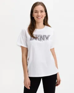 DKNY Rhinesto T-Shirt Weiß #282954