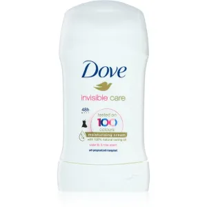 Dove Invisible Care Antiperspirant Antitranspirant-Stick gegen weiße Flecken ohne Alkohol Water Lily & Rose 40 ml