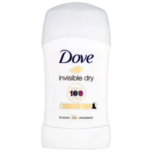 Dove Invisible Dry Antiperspirant Antitranspirant-Stick gegen weiße Flecken 48h 40 ml