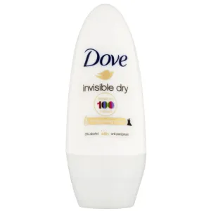 Dove Invisible Dry Antiperspirant Roll-on-Antitranspirant gegen weiße Flecken 48h 50 ml
