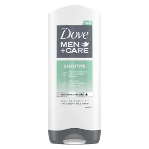 Dove Herrenduschgel für Körper, Gesicht und Haare Men+Care Sensitive (3 in 1 Shower Gel) 400 ml