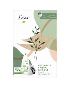 Dove Körperpflege-Geschenkset mit Waschschwamm Refreshing