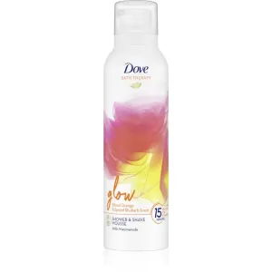 Dove Dusch- und Rasierschaum Glow (Shower & Shave Mousse) 200 ml