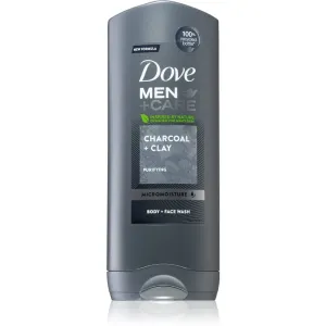 Dove Duschgel für Männer Men+Care Charcoal & Clay (Body And Face Wash) 400 ml