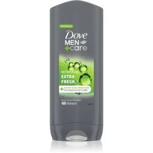 Dove Men+Care Extra Fresh Duschgel für Körper und Gesicht 400 ml
