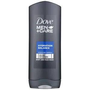 Dove Men+Care Hydration Balance Duschgel für Haare und Körper für Herren 400 ml
