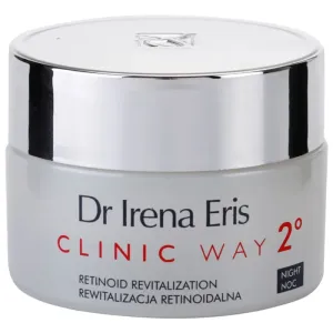 Dr Irena Eris Clinic Way 2° festigende Nachtcreme für zarte Haut gegen Falten 50 ml
