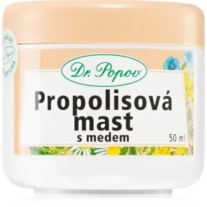 Dr. Popov Herbal ointments Propolis with honey Salbe für juckende und gereizte Haut 50 ml