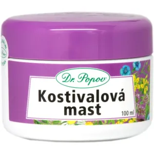 Dr. Popov Herbal ointments Comfrey Massagecreme für Muskeln, Gelenke und Bänder 100 ml