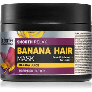 Dr. Santé Banana feuchtigkeitsspendende und glättende Maske für trockenes Haar 300 ml