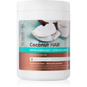 Dr. Santé Coconut Hydratisierende Maske für Glanz auf trockenem und brüchigem Haar 1000 ml