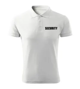 DRAGOWA Polo-Shirt SECURITY, weiß