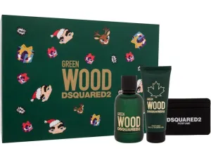 Dsquared² Green Wood - EDT 100 ml + Duschgel 100 ml Kartenetui