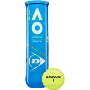Dunlop AUSTRALIAN OPEN Tennisbälle, gelb, größe os