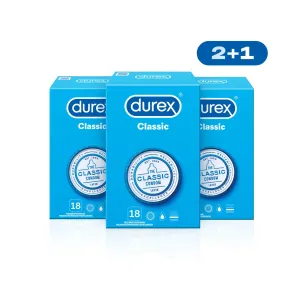 Durex Kondome Classic 2+1