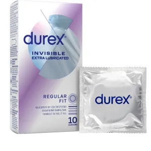 Durex Kondome Invisible Extra Lubricated 10 Stck