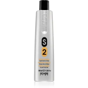 Echosline Dry and Frizzy Hair S2 Feuchtigkeit spendendes Shampoo für welliges und lockiges Haar 350 ml