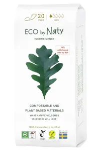 Eco by Naty Damen ECO Inkontinenzeinlagen Naty - mini (20 Stück)