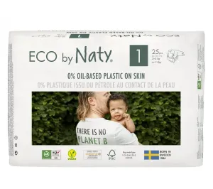 Eco by Naty Windeln Naty Newborn 2 - 5 kg (25 Stück)