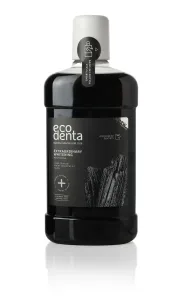 Ecodenta Extra aufhellendes Mundwasser mit schwarzer Kohle (Extra Whitening Mouthwash With Black Charcoal) 500 ml