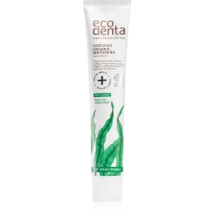 Ecodenta Certified Organic Whitening bleichende Zahnpasta mit Auszügen aus Meeresalgen 75 ml