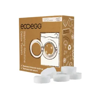 Ecoegg Reinigungstabletten in die Waschmaschine Detox 6 Stück