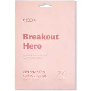 Eggo Breakout Hero Pflaster für problematische Haut 24 St