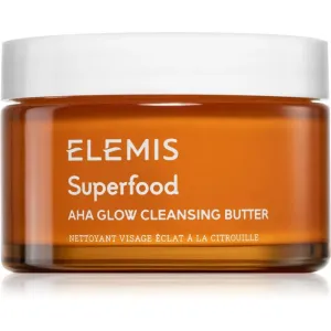 Elemis Superfood AHA Glow Cleansing Butter reinigende Maske für das Gesicht zur Verjüngung der Gesichtshaut 90 ml