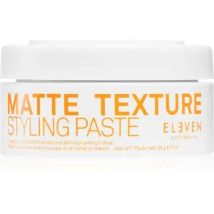 Eleven Australia Matte Texture Styling Paste Stylingpaste für Definition und Form 85 g