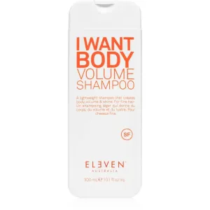 Eleven Australia I Want Body Volume Shampoo Shampoo für Volumen für alle Haartypen 300 ml