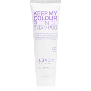 Eleven Australia Keep My Colour Blonde Shampoo Shampoo für blonde Haare 50 ml