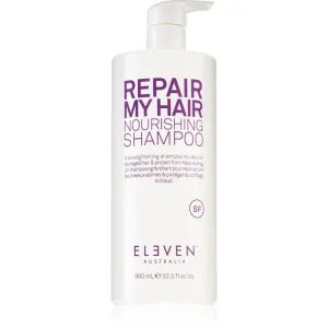 Eleven Australia Repair My Hair Nourishing Shampoo Pflegeshampoo für sehr trockenes und geschädigtes Haar 960 ml